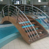 Garde-corps piscine inox